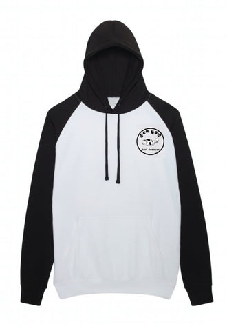 Sea Cow Surf Co. Black & White Hoody