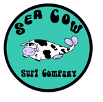 Sea Cow Surf Cow Decal