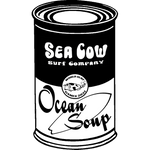 Sea Cow Surf Co X Ocean Soup Vinyl Decal